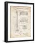 PP47 Vintage Parchment-Borders Cole-Framed Giclee Print