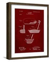 PP475-Burgundy Antique Golf Putter 1903 Patent Poster-Cole Borders-Framed Giclee Print