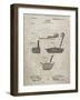 PP475-Sandstone Antique Golf Putter 1903 Patent Poster-Cole Borders-Framed Giclee Print