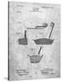 PP475-Slate Antique Golf Putter 1903 Patent Poster-Cole Borders-Stretched Canvas