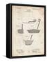 PP475-Vintage Parchment Antique Golf Putter 1903 Patent Poster-Cole Borders-Framed Stretched Canvas