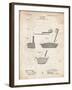 PP475-Vintage Parchment Antique Golf Putter 1903 Patent Poster-Cole Borders-Framed Giclee Print