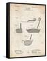 PP475-Vintage Parchment Antique Golf Putter 1903 Patent Poster-Cole Borders-Framed Stretched Canvas