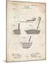 PP475-Vintage Parchment Antique Golf Putter 1903 Patent Poster-Cole Borders-Mounted Giclee Print