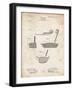 PP475-Vintage Parchment Antique Golf Putter 1903 Patent Poster-Cole Borders-Framed Giclee Print