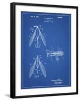 PP476-Blueprint Surface Fishing Lure Patent Poster-Cole Borders-Framed Giclee Print