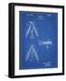 PP476-Blueprint Surface Fishing Lure Patent Poster-Cole Borders-Framed Giclee Print