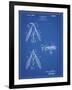 PP476-Blueprint Surface Fishing Lure Patent Poster-Cole Borders-Framed Giclee Print