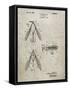 PP476-Sandstone Surface Fishing Lure Patent Poster-Cole Borders-Framed Stretched Canvas