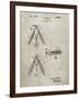 PP476-Sandstone Surface Fishing Lure Patent Poster-Cole Borders-Framed Giclee Print