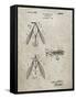 PP476-Sandstone Surface Fishing Lure Patent Poster-Cole Borders-Framed Stretched Canvas