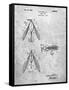 PP476-Slate Surface Fishing Lure Patent Poster-Cole Borders-Framed Stretched Canvas