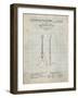 PP48 Antique Grid Parchment-Borders Cole-Framed Giclee Print
