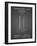 PP48 Black Grid-Borders Cole-Framed Giclee Print