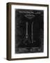 PP48 Black Grunge-Borders Cole-Framed Giclee Print