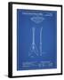 PP48 Blueprint-Borders Cole-Framed Giclee Print