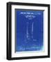 PP48 Faded Blueprint-Borders Cole-Framed Giclee Print