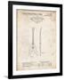PP48 Vintage Parchment-Borders Cole-Framed Giclee Print