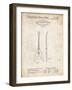 PP48 Vintage Parchment-Borders Cole-Framed Giclee Print