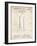 PP48 Vintage Parchment-Borders Cole-Framed Giclee Print