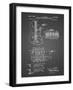 PP49 Black Grid-Borders Cole-Framed Giclee Print