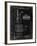 PP49 Black Grunge-Borders Cole-Framed Giclee Print