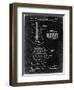 PP49 Black Grunge-Borders Cole-Framed Giclee Print