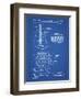 PP49 Blueprint-Borders Cole-Framed Giclee Print