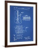 PP49 Blueprint-Borders Cole-Framed Giclee Print