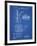 PP49 Blueprint-Borders Cole-Framed Giclee Print