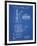 PP49 Blueprint-Borders Cole-Framed Giclee Print