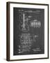 PP49 Chalkboard-Borders Cole-Framed Giclee Print