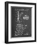 PP49 Chalkboard-Borders Cole-Framed Giclee Print