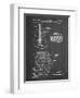 PP49 Chalkboard-Borders Cole-Framed Giclee Print