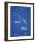 PP490-Blueprint Fishing Rod and Reel 1884 Patent Poster-Cole Borders-Framed Giclee Print