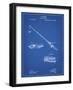 PP490-Blueprint Fishing Rod and Reel 1884 Patent Poster-Cole Borders-Framed Giclee Print