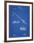 PP490-Blueprint Fishing Rod and Reel 1884 Patent Poster-Cole Borders-Framed Giclee Print