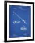 PP490-Blueprint Fishing Rod and Reel 1884 Patent Poster-Cole Borders-Framed Giclee Print