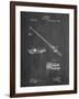 PP490-Chalkboard Fishing Rod and Reel 1884 Patent Poster-Cole Borders-Framed Giclee Print