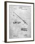 PP490-Slate Fishing Rod and Reel 1884 Patent Poster-Cole Borders-Framed Giclee Print