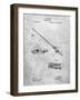 PP490-Slate Fishing Rod and Reel 1884 Patent Poster-Cole Borders-Framed Giclee Print