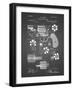 PP5 Black Grid-Borders Cole-Framed Giclee Print