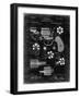 PP5 Black Grunge-Borders Cole-Framed Giclee Print