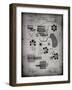 PP5 Faded Grey-Borders Cole-Framed Giclee Print