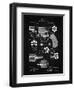 PP5 Vintage Black-Borders Cole-Framed Giclee Print