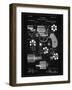 PP5 Vintage Black-Borders Cole-Framed Giclee Print