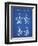 PP50 Blueprint-Borders Cole-Framed Premium Giclee Print