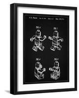 PP50 Vintage Black-Borders Cole-Framed Giclee Print