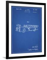 PP506-Blueprint Firetruck 1940 Patent Poster-Cole Borders-Framed Giclee Print