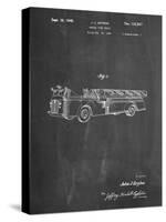 PP506-Chalkboard Firetruck 1940 Patent Poster-Cole Borders-Stretched Canvas